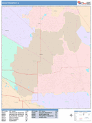 Mount Prospect Digital Map Color Cast Style